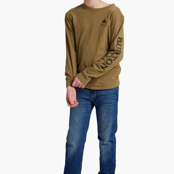 Burton Kids Elite Long Sleeve T-Shirt - Martini Olive Small. Condition i… - Picture 3 of 4